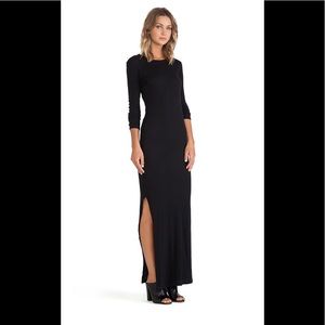 Maxi dress side split sale Size S M